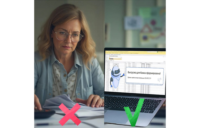 Как работает зарплатный RPA-робот в 1С: пошаговая схема начисления аванса и зарплаты