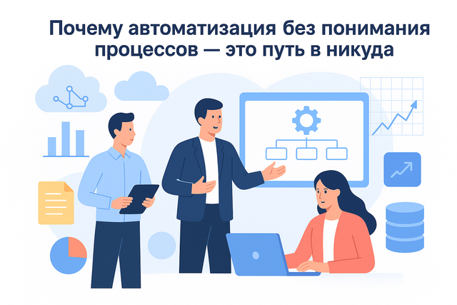 Почему автоматизация без понимания процессов — это путь в никуда