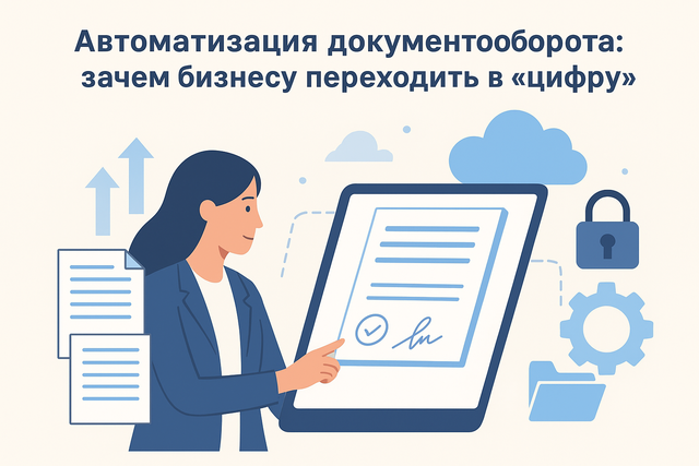 Автоматизация документооборота: зачем бизнесу переходить в «цифру»